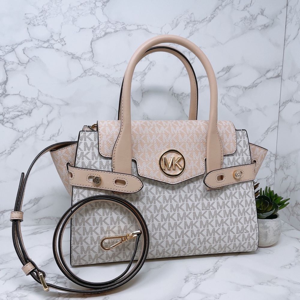 Michael Kors Carmen Medium Flap Satchel